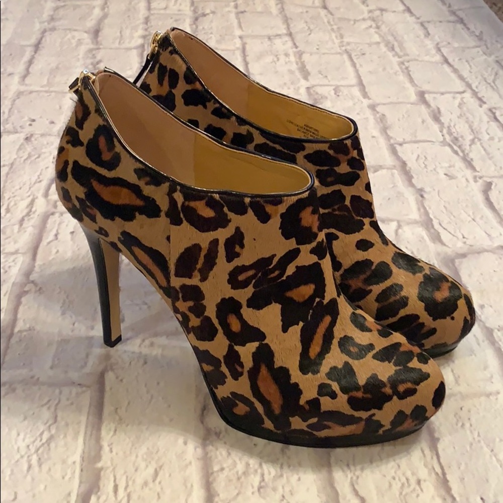 Nine West Haywire Ankle Boots Cheetah Leopard